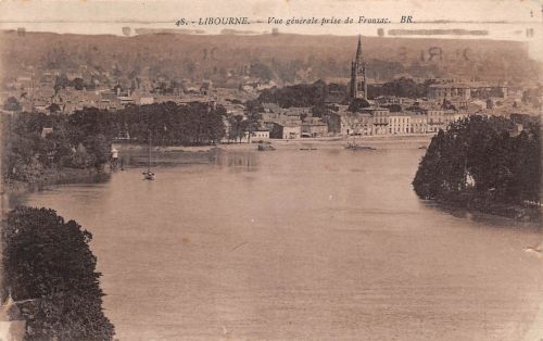 Frankreich 33 Libourne Vue generale… gl1931 198.261
