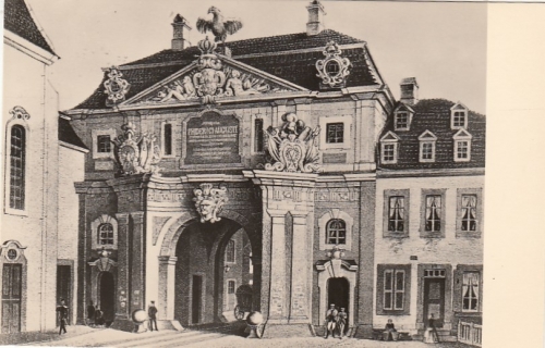 Alt-Leipzig, Das Peterstor (Pöppelmann) ngl F9427