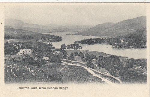 Coniston Lake from Beacon Crags ngl F9476
