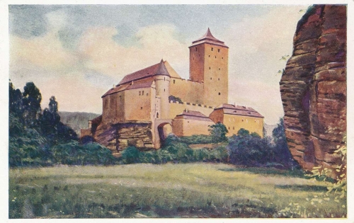 Hrad Kost / Burg Kost in Tschechien ngl 136.018