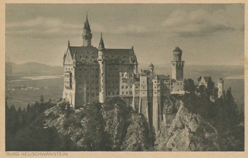 Schloss Neuschwanstein im Allgäu ngl 136.237