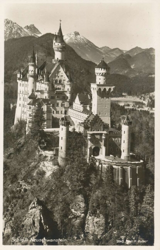 Schloss Neuschwanstein im Allgäu ngl 136.233