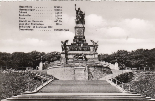 Niederwalddenkmal b.Rüdesheim am Rhein ngl F9737