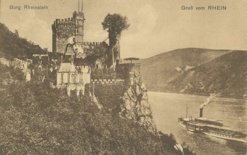 Burg Rheinstein bei Bingen gl1910 136.243