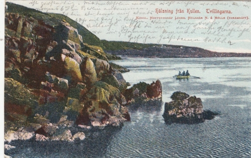 Hälsnig frän Kullen, Tvillingarna gl1927 F9786
