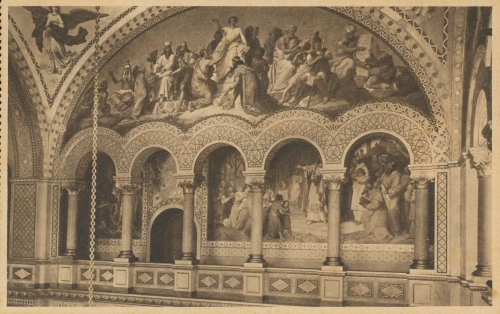 Schloss Neuschwanstein Galerie Thronsaal ngl 136.223