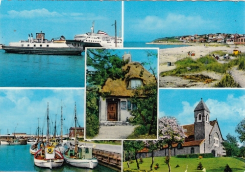 Hundested, Mehrbildkarte ngl G0910