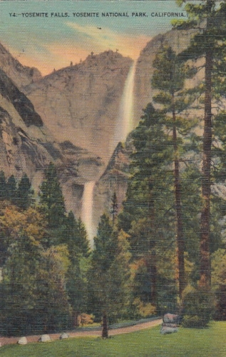 Yosemite Falls, Yosemite National Park, CA. gl1948 G1577