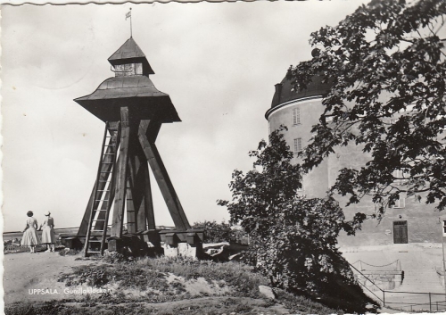 Uppsala, Gunillablocken glum 1960? G1579