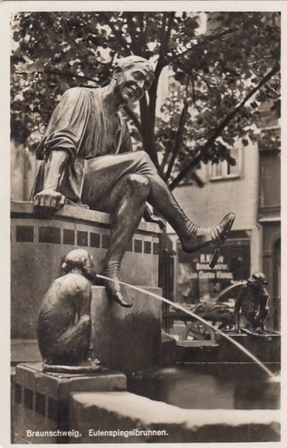 Braunschweig, Eulenspiegelbrunnen ngl G1864