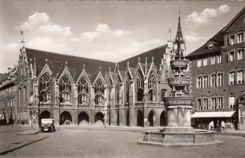 Braunschweig, Rathaus gl1958 G1882