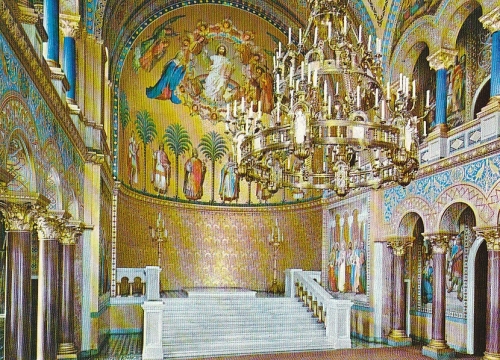 Königschloss Neuschwanstein Thronsaal ngl C4582