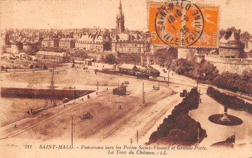 Frankreich 35 Saint-Malo Panorama gl1925 198.283