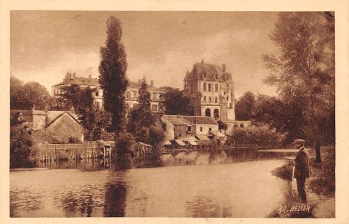 Frankreich 36 Chateauroux L`Indre etle Chateau Raoul ngl 198.284