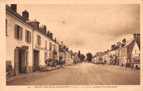 Frankreich 37 Sainte-Maure-de-Touraine La Route nationale ngl 198.288