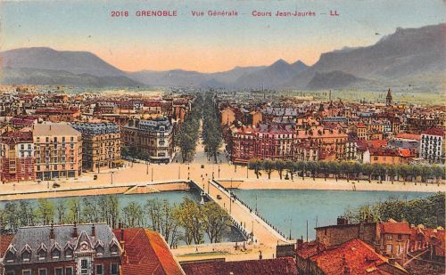 Frankreich 38 Grenoble Vue generale ngl 198.293