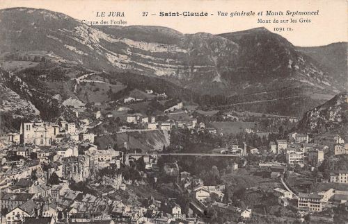 Frankreich 39 Saint-Claude Vue generale gl1928 198.300