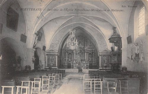 Frankreich 39 Bletterans Interieur de l`Eglise gl1914 198.301