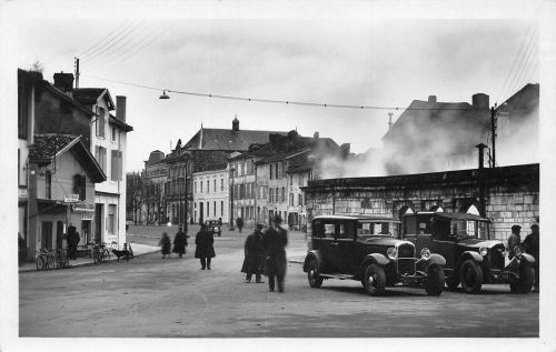 Frankreich 40 Dax (Landes) L`Esplanade et Fontaine Chaude Fotokarte ngl 198.303