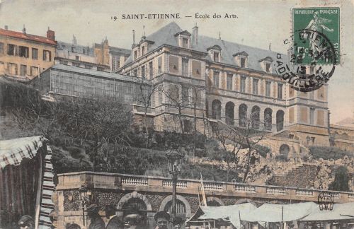 Frankreich 42 Saint-Etienne Ecole des Arts gl1913 198.311