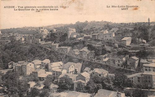 Frankreich 43 Auzon Vue generale ngl 198.314