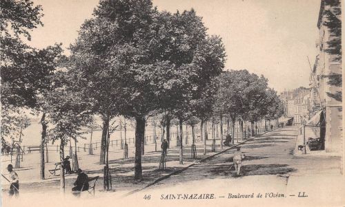 Frankreich 44 Saint-Nazaire Boulevard de l`Ocean ngl 198.315