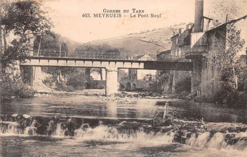 Frankreich 48 Meyrueis Le Pont Neuf gl1930 198.327