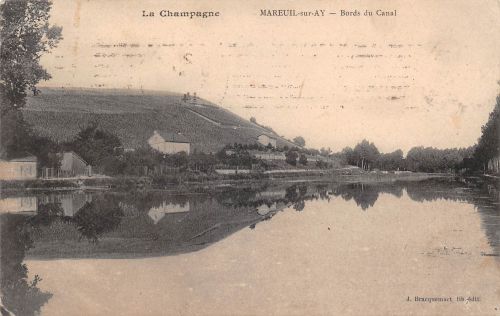 Frankreich 51 Mareuil-sur-Ay Bords du Canal gl1914 198.339