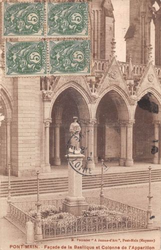 Frankreich 53 Pont Main Facade de la Basilique gl1933 198.349