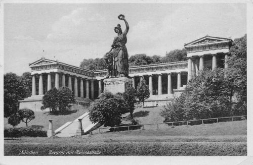 München Bavaria mit Ruhmeshalle gl1942 199.161