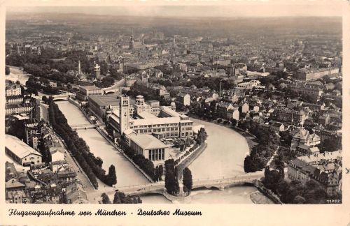 München Deutsches Museum Flugzeugaufnahme gl1941 199.189