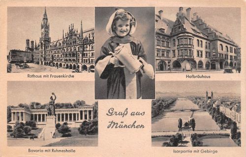München Mehrbildkarte ngl 199.257
