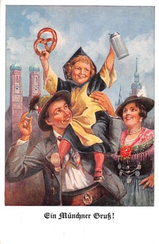 München Ein Münchner Gruß ngl 199.259