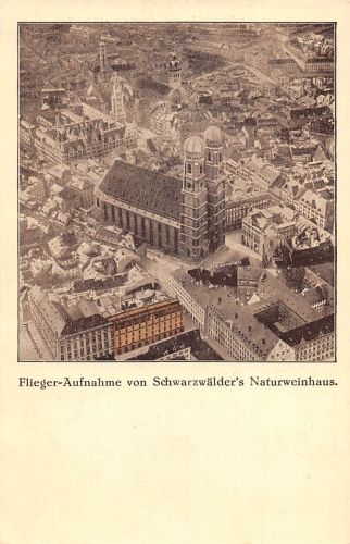 München Schwarzwälders Naturweinhaus Fliegeraufnahme ngl 199.264