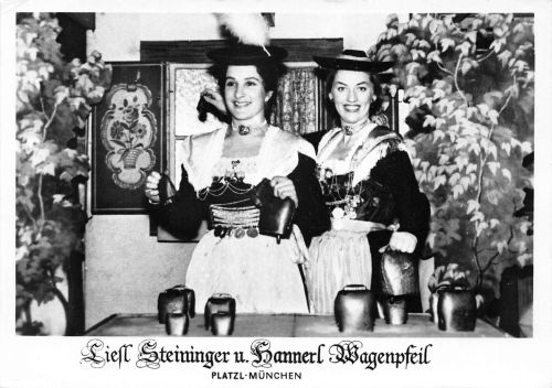 München Platzl, Liesl Steininger u. Hannerl Wagenpfeil gl1964 199.283