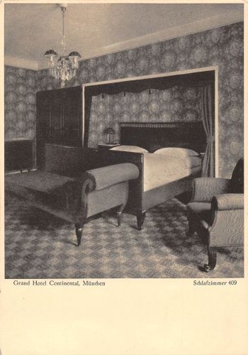München Hotel Continental Schlafzimmer 409 ngl 199.294
