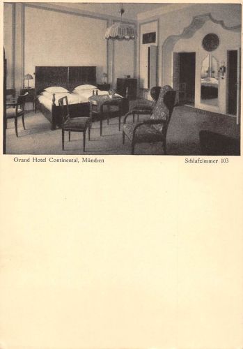 München Hotel Continental Schlafzimmer 103 ngl 199.296