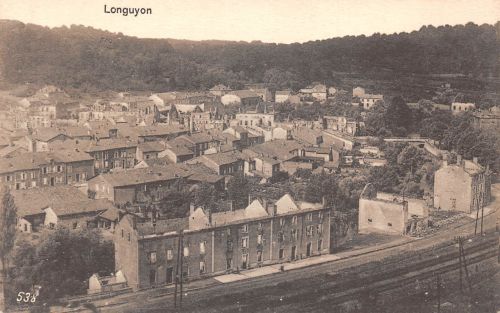 Frankreich 54 Longuyon Vue generale ngl 198.353