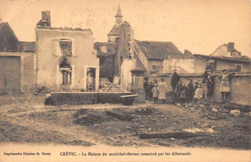Frankreich 54 Crevic La Maison de marechal-ferrant… gl1916 198.354