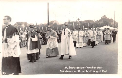 München 37. Eucharistischer Weltkongress 1960 Fotokarte ngl 199.324