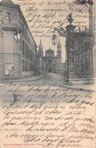 Frankreich 54 Nanvy Rue de la. Constitution et Cathedrale gl1913 198.374