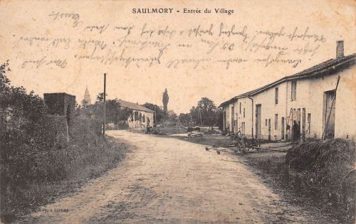 Frankreich 55 Saulmory Entree do Village feldpgl1914 198.385