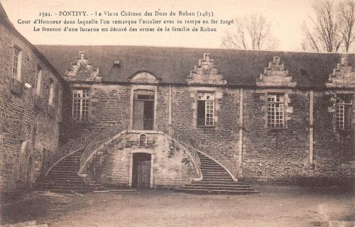Frankreich 56 Pontivy Veux Chateau des Ducs de Rohan ngl 198.394