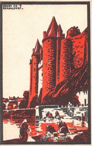 Frankreich 56 La Chateau de Josselin, Henry de Renavcovr ngl 198.397
