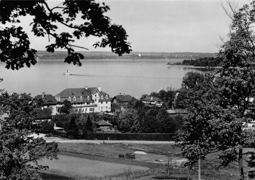 Herrsching am Ammersee Blick auf Hotel Steinberger ngl 199.420