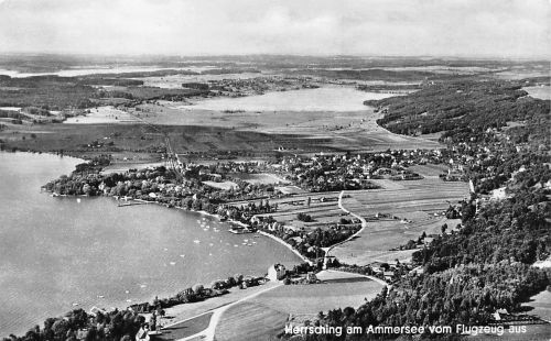 Herrsching am Ammersee vom Flugzeug aus gl 199.422