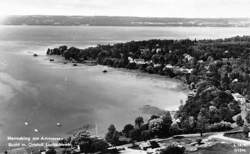 Herrsching am Ammersee Bucht mit Lochschwab gl1958 199.423