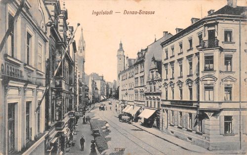 Ingolstadt Donau-Starße feldpgl1915 199.481