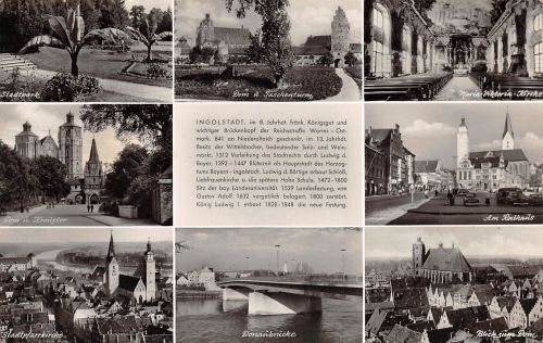 Ingolstadt Mehrbildkarte gl 199.483