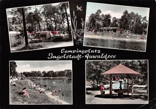 Ingolstadt Campingplatz Auwaldsee gl1965 199.484